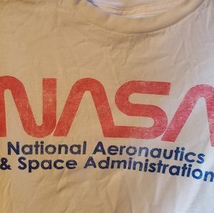 White NASA tee shirt